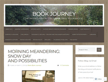 Tablet Screenshot of bookjourney.net